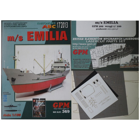 m/s „Emilia“ – the Polish cabotage cargo ship – a set