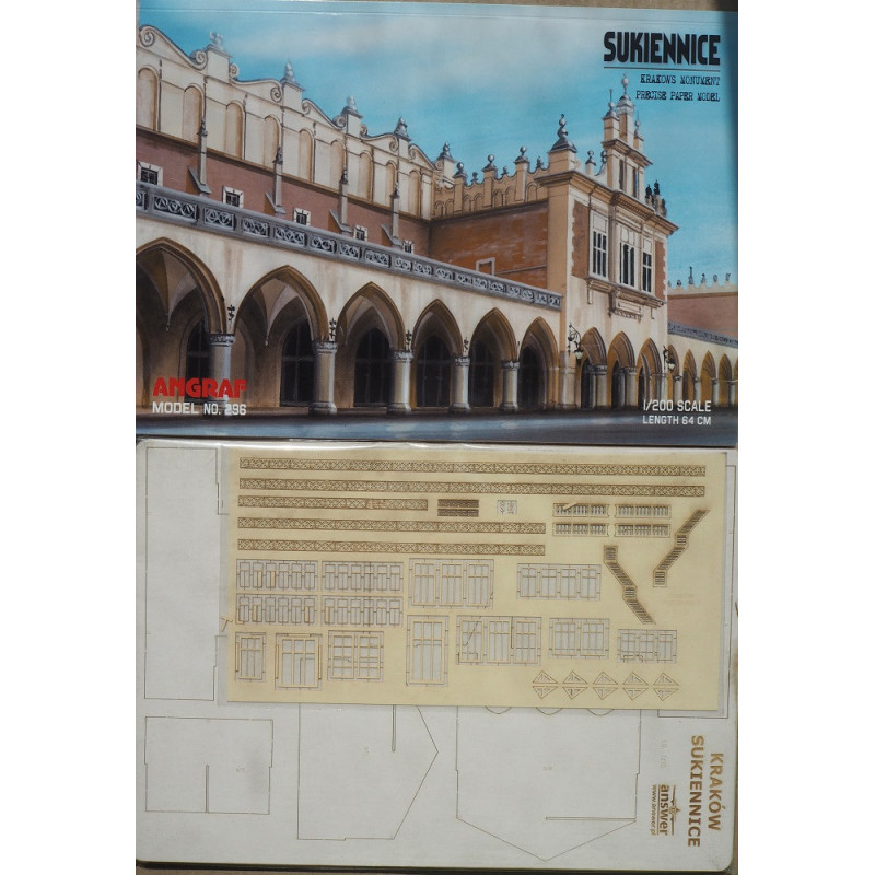 Sukiennice – the Cloth market in Krakow (Poland) – a set