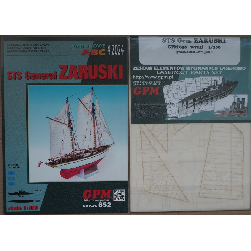 STS «General Zaruski» — польская яхта — набор