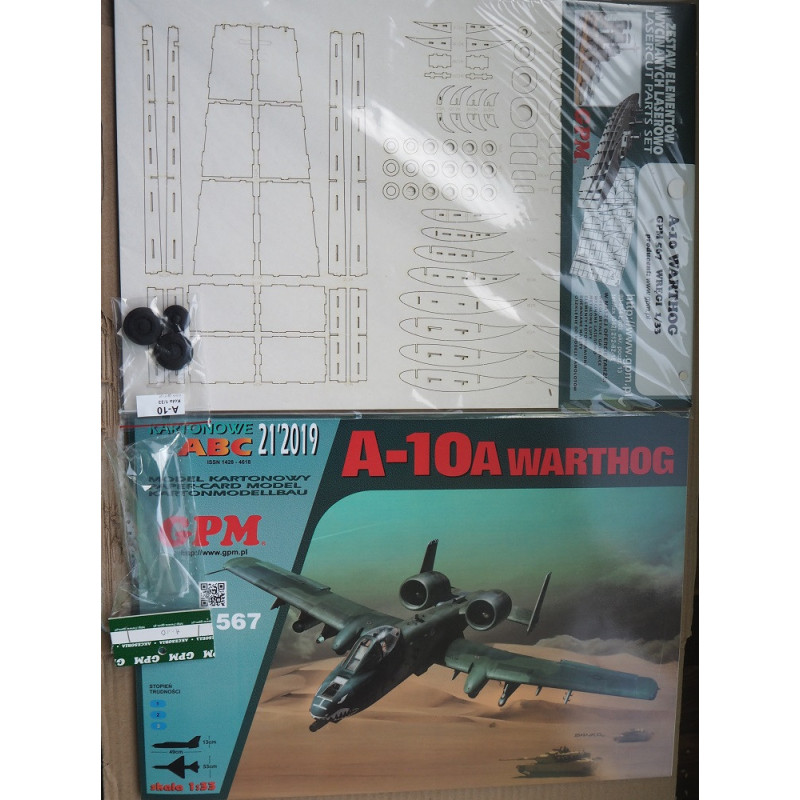 Fairchild A-10 „Thunderbolt II“ („Warthog“) – JAV smogiamasis lėktuvas – rinkinys