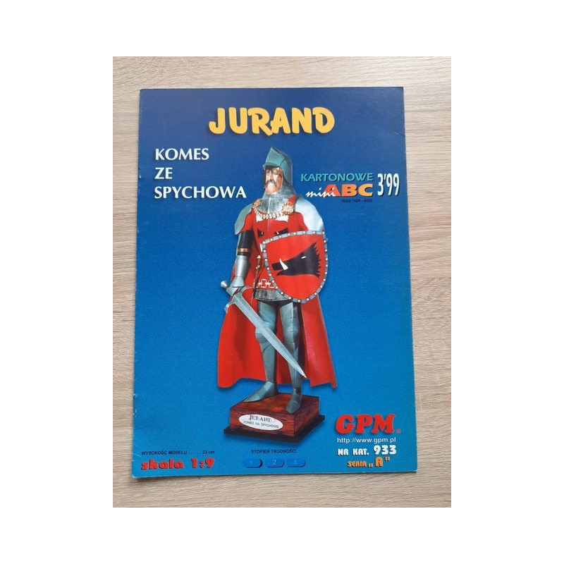 Jurandas iš Špychovo – H. Senkevičiaus „Kryžiuočiai“ herojaus figūrėlė