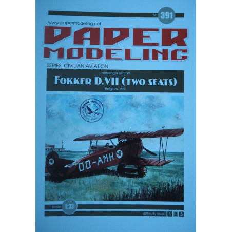 Fokker D. VII (двухмоторный) – бельгийский пассажирский самолет