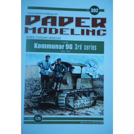“Kommunar” 9G 3 series – the USSR tracked tractor