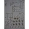 „Ford“ F. Mk.2 C100 1982 – lenktyninis automobilis – lazeriu pjautos detalės