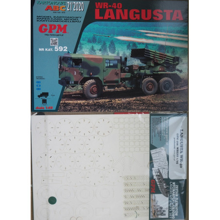 WR-40 "Langusta" – the Polish missile launcher – a set
