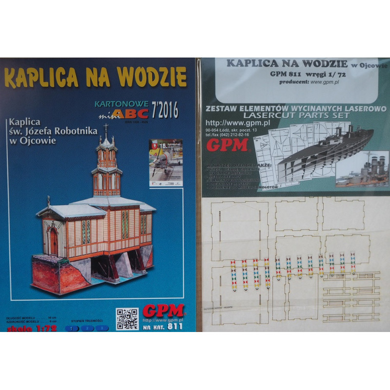Chapel of St. Joseph the Worker on the Water in Ojców (Poland) – a set