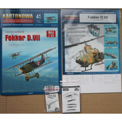 „Fokker“ D.VII – the German/ Polish/ Lituanian fighter  – a set