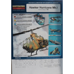 Hawker „Hurricane“ Mk. IIc – the British fighter (KKo-204) – a set