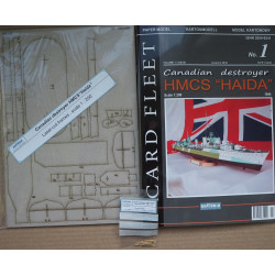 HMCS “Haida” – the Canadian “Tribal"- class destroyer – a set