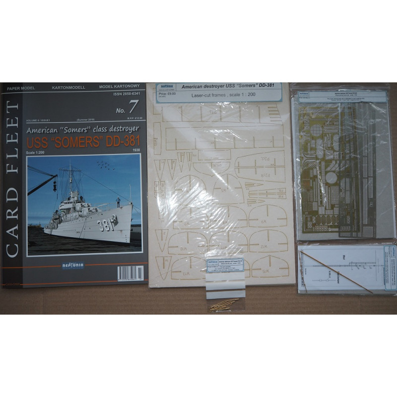 USS „Somers“ DD–381 – JAV „Somers“ klasės eskadrinis minininkas – rinkinys
