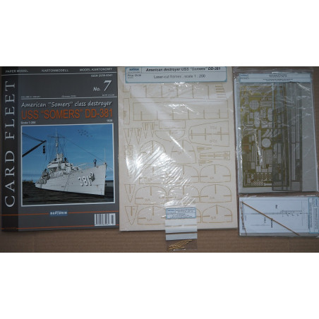 USS „Somers“ DD–381 – JAV „Somers“ klasės eskadrinis minininkas – rinkinys