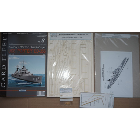 USS «Porter» DD-356 - Американский эскадренный миноносец класса «Porter» – набор
