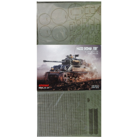 M4A3E8 "Sherman" "Fury" – the US medium tank  – a set