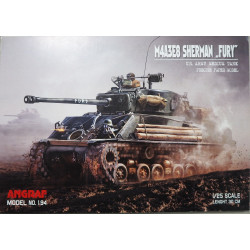 M4A3E8 "Sherman" "Fury" - JAV vidutinis tankas – rinkinys