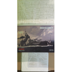 HMS “Queen Elizabeth” – the British line ship – a set