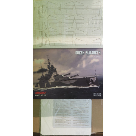 HMS “Queen Elizabeth” – the British line ship – a set