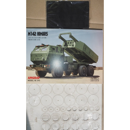 M142 “Himars” – the US high mobility missile system on the “Oshkosh” M1140 chassis – a set