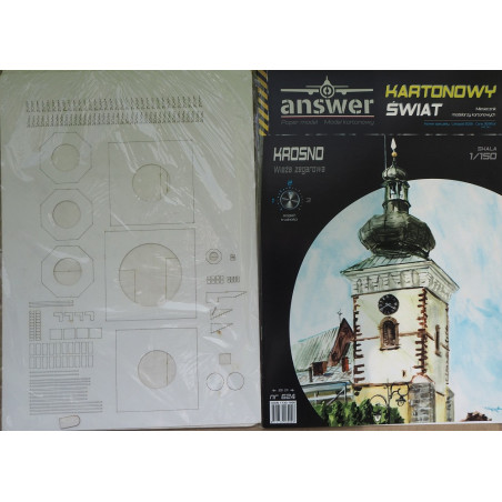 Clock Tower in Krosno (Poland) – a set