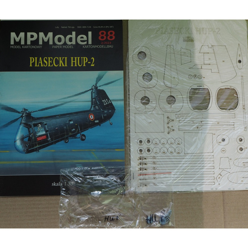 Piasecki HUP-2 – the US multi-purpose naval base helicopter – a set