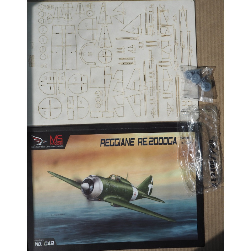 Reggiane Re.2000GA – итальянский истребитель – набор