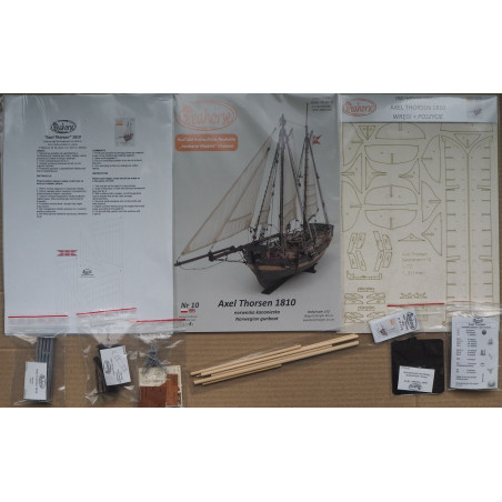 "Axel Thorsen" – the 1810 Norwegian gunboat – a set