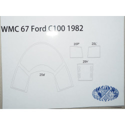 Ford F. Mk.2 C100 1982 – the racing car – a set