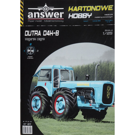 "Dutra" D4K-B – the Hungarian agricultural wheeled tractor