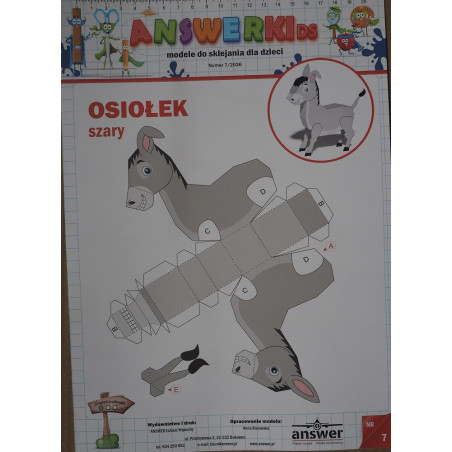 Donkey (gray) - animal