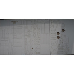 2S22 "Bohdana" 3.0 – the Ukrainian self-propelled mortar – a laser cut frame parts