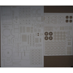 “Merkava” ARV – the Israeli Armored Recovery Vehicle – a laser cut frame parts