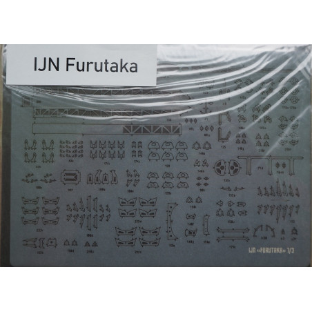 IJN “Furutaka” – the Japanese heavy cruiser – a laser cut additional parts