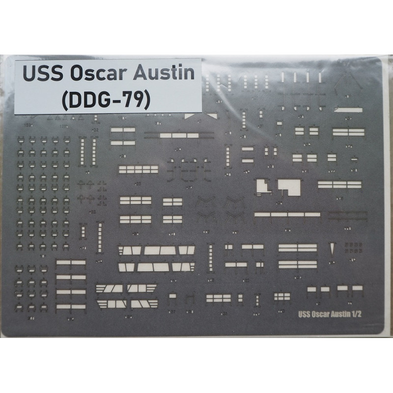 USS “Oscar Austin” (DDG-79) – the US guided missile destroyer – a laser cut additional parts