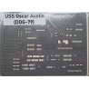 USS “Oscar Austin” (DDG-79) – the US guided missile destroyer – a laser cut additional parts
