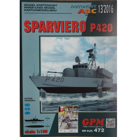P420 „Sparviero“ – Italijos raketinis kateris