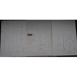 "Hollandia" – the Netherlands container ship – a laser cut parts