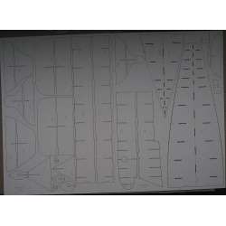 "Hollandia" – the Netherlands container ship – a laser cut parts