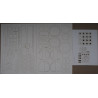LET L-410 "Turbolet" - the Czechoslovakian/ Lituanian passenger plane – a laser cut parts