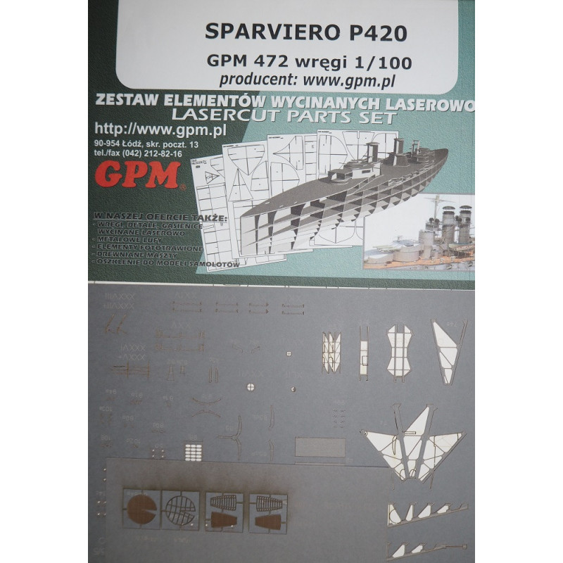 P420 „Sparviero“ – Italijos raketinis kateris ant povandeninių sparnų – lazeriu pjautos detalės