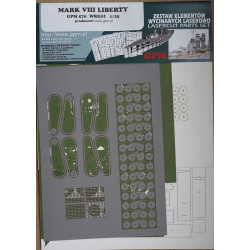 Mark VIII "Liberty" – the British and American heavy tank – a laser cut parts