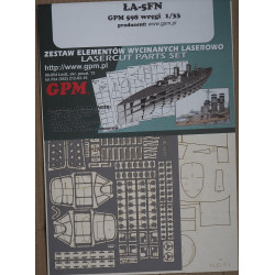 Lavochkin „La-5FN“ - the Soviet fighter – a laser cut parts