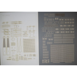 "Hollandia" – the Netherlands container ship – a laser cut additional parts