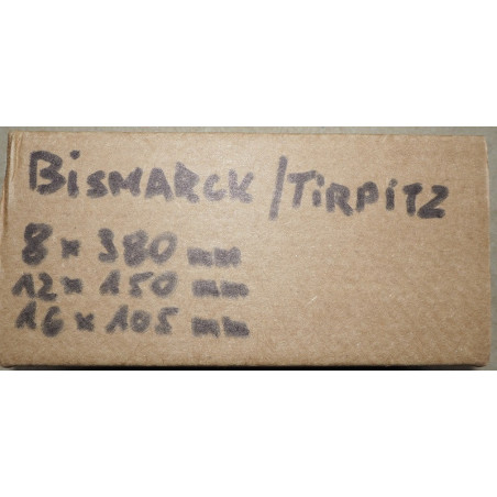 «Bismarck» (DKM) — немецкий линейный корабль - артиллерийские стволы, напечатанные на 3D-принтере