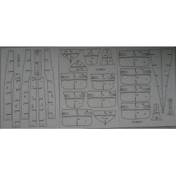 “Vittorio Veneto” – the Italian line-ship – a laser cut frame parts