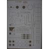 Polikarpov I-15bis – the Soviet fighter – a  laser cut frame parts