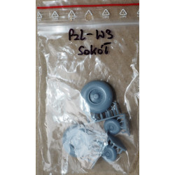 PZL W-3A "Sokol" – the Polish rescue helicopter – a 3D printed wheels