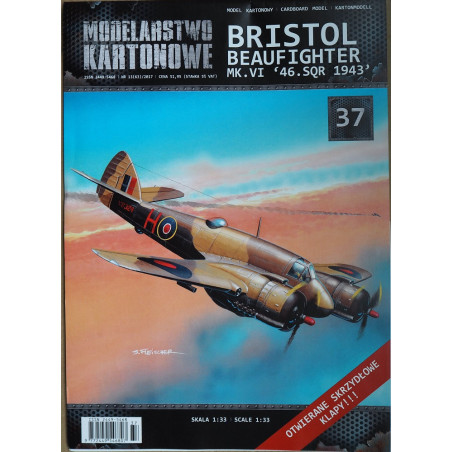 Bristol "Beaufighter" Mk. VI 406 SQR. 1943 – the British multi-role aircraft