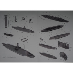 CSS «Virginia» – речной броненосец Гражданской Войны Америки (Конфедераты)