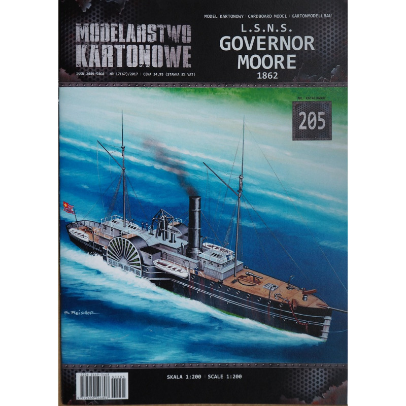 L. S. N. S. «Governor Moore» — канонерский пароход с гребными колесами конфедератов Америки
