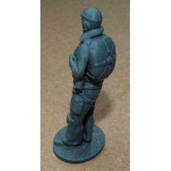 Italian fighter pilot (1939-1945) – the 3D printed figurine