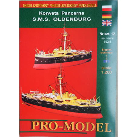 S.M.S. «Oldenburg» – немецкий бронированный корвет